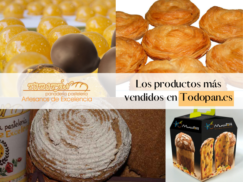 tarde Rubí inflación El TOP 4 de productos más vendidos de Todopan.es